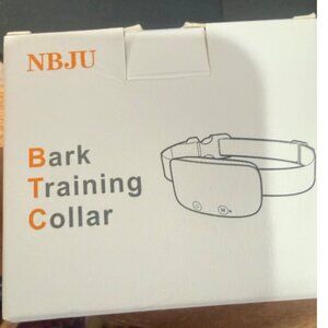NBJU Bark Training Collar For Medium & Large Dogs Adjustable Sensitivity & Modes